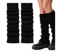 Androxeda Wadenwärmer Damen 1 Paar Weiche Stulpen Aus Baumwolle Zum Wärmen Bequeme Stulpen Für Herbst & Winter Perfekt Für Büro, Zuhause & Freizeit