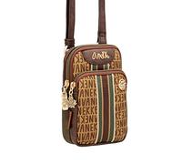 Anekke 35673-907 Mini Umhängetasche mit Fronttasche Urban - 100% PU, bunt, Talla única