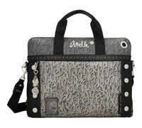 Anekke | Aktentasche PC für Damen, Kollektion Crust | Synthetiktasche für Computer bis zu 15 Zoll | 40 x 30 x 5 cm | Farbe: Grau