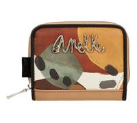 Anekke Alma RFID-Brieftasche, klein, Schutz und kompaktes Design, mehrere Taschen und Reißverschluss, Maße: 10 x 9 x 2 cm, Damen-Accessoires, Mehrfarbig