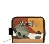 Anekke Alma RFID-Brieftasche, klein, Schutz und kompaktes Design, mehrere Taschen und Reißverschluss, Maße: 10 x 9 x 2 cm, Damen-Accessoires, Mehrfarbig
