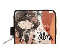 Anekke Alma Kleine RFID-Geldbörse, praktisch und sicher, Taschen für Münzen und Karten, Maße: 10 x 9 x 2 cm, Damen-Accessoires, Mehrfarbig