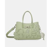 Anekke Alma Riemenhandtasche grün mit Muster M