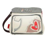 Anekke Alma Umhängetasche, Stil und Komfort bei jeder Verwendung, kurzer Griff und verstellbarer Schulterriemen, Maße: 24 x 21 x 12 cm, moderne Accessoires, Mehrfarbig