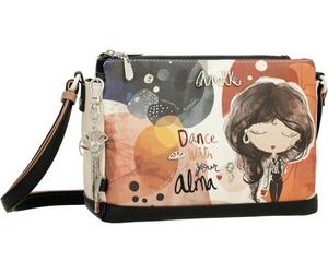Anekke - Anekke Alma Umhängetasche braun/schwarz Multicolor