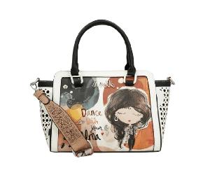 Anekke - Anekke Alma Umhängetasche mit Anhänger gemustert Multicolor