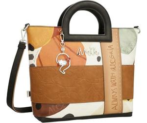 Anekke - Anekke Alma Umhängetasche mit Kurzgriff braun/schwarz Multicolor