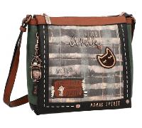 Anekke - Anekke Canada Schultertasche mit 3 Fächern gemustert Multicolor