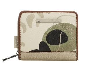 Anekke - Anekke Gaia Damenbörse RFID-Schutz klein gemustert beige/creme Beige