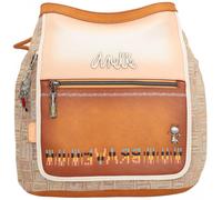 Anekke - Anekke Menire Rucksack mit Taschenfunktion und Anhänger gemustert Multicolor