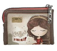 Anekke - Anekke Muse Damenbörse RFID-Schutz gemustert beige/braun Multicolor