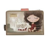 Anekke - Anekke Muse Damenbörse RFID-Schutz gemustert beige Multicolor