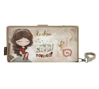 Anekke - Anekke Muse Damenlangbörse RFID-Schutz gemustert beige Multicolor