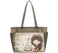 Anekke - Anekke Muse Shoppertasche gemustert beige/braun Braun