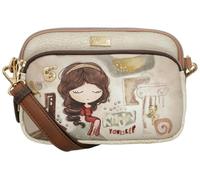 Anekke - Anekke Muse Umhängetasche klein gemustert beige Beige