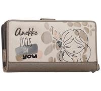 Anekke - Anekke Olympia Brieftasche mit RFID-Schutz Multicolor Beige Beige