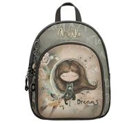 Anekke - Anekke Real Damenrucksack gestanzt Comicprint beige/grau Beige
