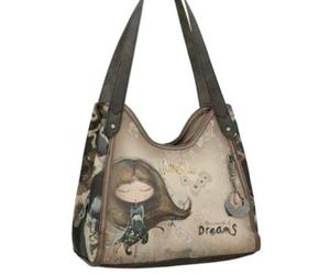 Anekke - Anekke Real Shoppertasche gestanzt Comicprint beige Beige