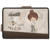 Anekke - Anekke Sophia Brieftasche mit RFID-Schutz Multicolor Beige/Braun Beige