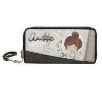 Anekke - Anekke Sophia Brieftasche mit RFID-Schutz Multicolor Beige Multicolor