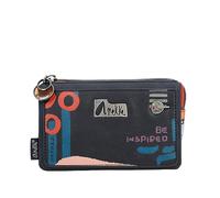 Anekke Contemporary Nagare Triple Compartment Purse M Multicolor