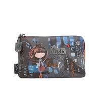 Anekke Contemporary Triple Compartment Purse M Multicolor