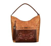 Anekke Damen Western Hobo-Tasche Arizona 30 x 30 x 13 cm Braun Polyurethan 100%