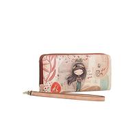 Anekke Geldbörse, groß, Doppelreißverschluss, Kenya