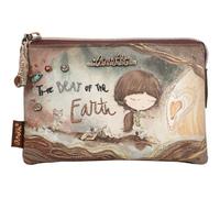 Anekke Geldbörse mit 3 kleinen Fächern, funktionales Design, Maße: 15/10/4 cm, Zubehör und Accessoires für Damen, Mehrfarbig