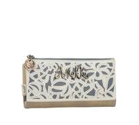 Anekke Große flexible RFID Memories Brieftasche, mit abnehmbarem Kartenfach, Doppelfach und Reißverschluss, Maße: 21 x 10 x 2 cm, Mehrfarbig