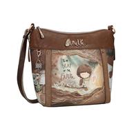 Anekke Große Umhängetasche, großes Fassungsvermögen, Umhängetasche, Maße: 31 - 24 / 28 / 12 cm - Zubehör und Accessoires für Damen, Mehrfarbig