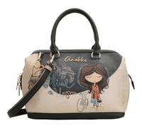 Anekke Handtasche Umhängetasche Tulip Bowling Bag Multicolor mehrfarbig | Reißverschluss, 2 Griffe und Schultergurt, Gesäßtasche, Futter 100% PU, Gewicht 800 g