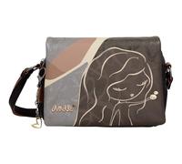 Anekke Heartbeat Umhängetasche, große Kapazität, Umhängetasche, Maße: 24/18/8 cm, Zubehör und Accessoires für Damen, Mehrfarbig