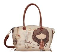 Anekke Schultertasche Tulip 28 cm mit Dehnfalte mehrfarbig