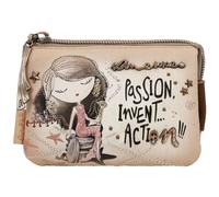 Anekke Hollywood 3 Compartment Coin Purse Multicolor