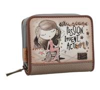 Anekke Hollywood Geldbörse RFID Schutz 10.5 cm mehrfarbig (TAS012125) braun