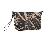 Anekke | Kulturbeutel Mademoiselle | Große Reisetasche für Damen, originell, synthetisch, 30 x 19 x 11 cm | Mehrfarbig