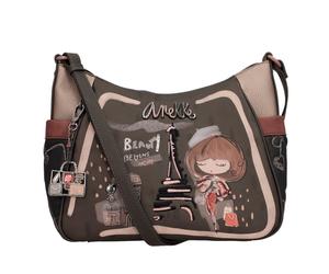 Anekke Mademoiselle Cross-Body Umhängetasche 41803-002-schwarz / braun
