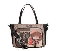 Anekke Mademoiselle Short Handle Bag Shopper 41801-065-schwarz / braun