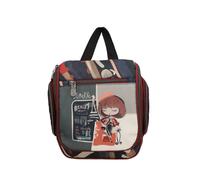 Anekke Mademoiselle Waschtasche mit Haken 41587-011-braun / schwarz