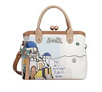 Anekke Kurzgriff Tasche Sunrise 34741-061 hellbeige/blau