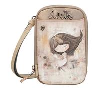 Anekke Kleine Umhängetasche von Memories - ideal zum Tragen Ihres Handys | Gefütterter Innenraum und verstellbarer Griff | Maße: 12 x 19 x 4 cm, Mehrfarbig