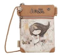 Memories Mini-Schultertasche, kompakt und funktional, mit originellem Muster | Griff aus Baumwollkordel | Maße: 14 x 19 x 3 cm, Mehrfarbig