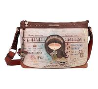 Anekke Damen Umhängetasche mit 2 Fächern BANDOLERA, bunt