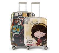 Anekke Muse 4 Rollen Kofferset 2-teilig mit Dehnfalte mehrfarbig