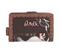 Anekke Nature Shodō Flexible RFID Wallet M Brown