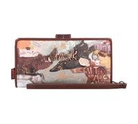 Anekke Große Geldbörse für draußen, funktionales Design, Maße: 18/10/3 cm, Zubehör und Accessoires für Damen, Mehrfarbig