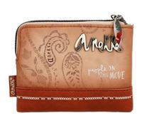 Anekke Flower Geldbörse RFID Schutz 12 cm mehrfarbig (TAS012084) braun