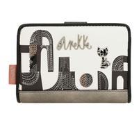 Anekke Peace & Love Nature Sixties RFID Wallet M Black & White