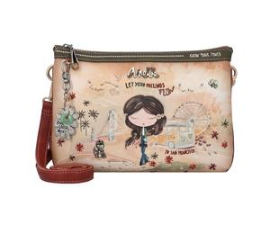 Anekke Peace & Love Umhängetasche 27 cm mehrfarbig